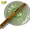Image 3 : Vintage Anchor Hocking Green Uranium Glass Plate - 10" diameter
