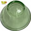 Image 5 : Vintage Green Uranium Glass 8" Mixing Bowl - Could be Hazel Atlas or Anchor Hocking