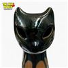 Image 3 : 1960s Canadian Ceramic Crafts 18" Glazed Ceramic Cat Lamp Form - Signed CCC Canada - Lamp has not be