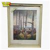 Image 1 : "Totem Poles, Kitseukla" by Canadian Artist Emily Carr - Framed Print with Historical Information 20