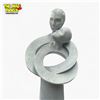 Image 2 : "Romantic Embrace" 25" Tall Composite Material Statue