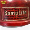 Image 3 : Kamplite Lrl-21b Lantern Red Fount Black Ventilator Mid-20th Century AGM