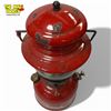 Image 5 : Coleman Lantern Early Model 200 Red Single Mantle 1950-1951