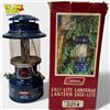 Image 1 : Coleman Lantern Model 321A Blue 1976 Single Mantle Camping Light