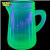 Image 1 : 1930s Uranium Glass Cream Jug