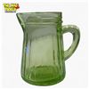 Image 2 : 1930s Uranium Glass Cream Jug