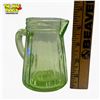 Image 3 : 1930s Uranium Glass Cream Jug