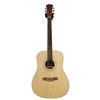 Image 1 : Academy Acoustic Guitar 41-Inch Natural Finish Missing Strings