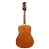 Image 2 : Academy Acoustic Guitar 41-Inch Natural Finish Missing Strings