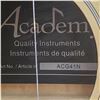 Image 3 : Academy Acoustic Guitar 41-Inch Natural Finish Missing Strings