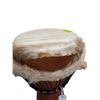 Image 3 : African Djembe Drum 22 Inch Hand-Carved Wood Goat Skin Head Traditional West African