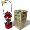 Image 2 : Coleman Lantern Model 200 Red Metal Single Mantle with Original Box Undated