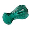 Image 3 : Murano Style Green Art Glass Bird-Shaped Dish Art Deco Design 10" Long