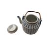 Image 2 : Antique Chinese 19th Century Blue and White Porcelain Teapot with Reign Mark