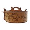 Image 3 : Large Norwegian Tine Bentwood Box 18.5-Inch Steam-Bent Wood Folk Art Container