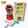 Image 1 : Coleman Model 200 Red Lantern Made in Canada All-Red Undated with Orignal Box
