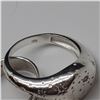 Image 4 : 4 Sterling Silver Rings (Size 6, 8.5, 9 & 10) - Total weight: 19 grams