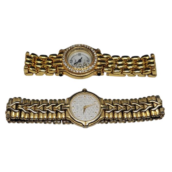 Vintage Seiko and Vivani Gold-Tone Ladies Watch