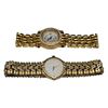 Image 1 : Vintage Seiko and Vivani Gold-Tone Ladies Watch