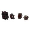 Image 1 : 4 New Sterling Silver Gemstone Rings -  Total weight: 46.1 grams
