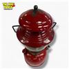 Image 3 : Coleman Lantern Model 200 Red Gasoline Single Mantle 1950s