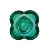 Image 2 : Mid-Century Modern Green Art Glass Ashtray Bowl 5.75-Inch Unsigned