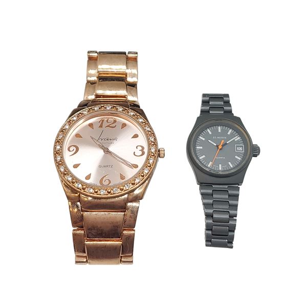 Vintage Ivana Rose Gold & St. Moritz Ladies Watches