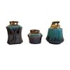 Image 1 : 3 Mid-Century BMP Glazed Ceramic Table Lighters