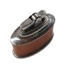 Image 2 : MTO Japan Vintage Table Lighter Mid-20th Century Chrome Leather-Wrapped Design