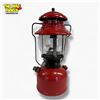 Image 2 : Red Coleman Lantern Model 200A 1952 with Yellow Border Sticker