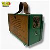 Image 4 : Vintage Sanyo Transworld Model 6ca-119 AM Radio 1968-1970 Green Lunchbox Design