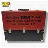 Image 1 : Vintage RCA Tube Caddy Case with Assorted Electron Tubes Mid-20th Century