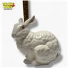 Image 4 : "Stanford Rabbit" Porcelain Sculpture Unmarked 9.5 Inches Tall