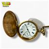 Image 2 : Vintage Waltham Gold Plated Pocket Watch with Pocket Knife Fob with Chain