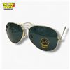 Image 1 : New Genuine Ray-Ban Aviator Sunglasses - Gold Wire Frame with G-15 Lenses