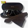 Image 5 : Tom Ford Olivier Polarized Sunglasses in Case - Preowned