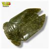 Image 1 : Carved Nephrite Jade Cicada - 1/2" x 1 1/2" x 2"