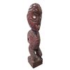 Image 1 : Māori Tekoteko Hand-Carved Wooden Ancestral Figure 13" Rotorua NZ