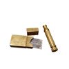Image 2 : Vintage Gillette Milady Decollete Safety Razor Set 1910s-1920s Gold-Plated