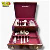 Image 1 : Sterling SIlver Cutlery Set 8 Place Settings Never Used Approx. Weight 1179.36gr Plus 488gr(Knives)