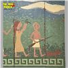 Image 6 : Mid-Century Mosaic Tile Mural 72.5x48 Inch Figurative Scene Greek Inspired Key Border 1950s-60s?
