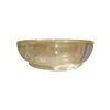 Image 2 : Murano Style Gold Fleck Art Glass Bowl Unsigned 6.5 Inch