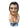 Image 1 : Vintage Elvis Presley Bust Sunrise Mold Co. 1977 Ceramic Hand-Painted 12 Inch