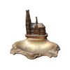 Image 3 : Vintage Cologne Cathedral Metal Ashtray and Trinket Box Mid-20th Century German Souvenirs