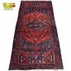 Image 1 : Zanjan Region Hand-Knotted Wool Persian Rug Geometric Design 190x91cm Iran Made in Iran