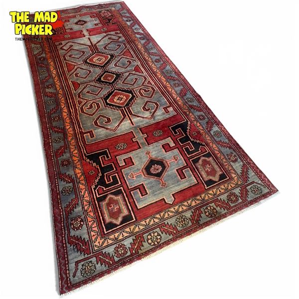 Zanjan Region Hand-Knotted Persian Wool Rug Made in Iran 280cm X 137cm