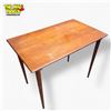 Image 2 : Mid-Century Modern Teak Side Table 24.5x15x19.5in