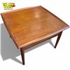 Image 2 : Grete Jalk Mid-Century Danish Teak Coffee Table - 26.5x26.5x19in