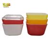 Image 2 : 7pcs. Vintage Pyrex Primary Colors Refrigerator Dish Set