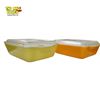 Image 2 : 1960s-1970s Vintage Pyrex Refrigerator Dishes Daisy/citrus Series